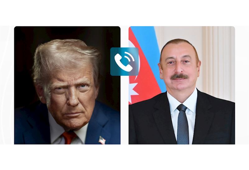 İlham Əliyevlə Donald Tramp arasında telefon danışığı olub