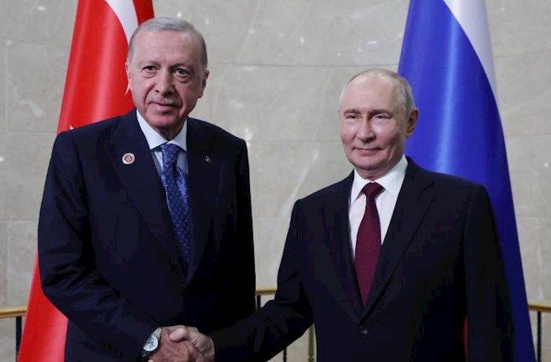 Ərdoğan Bişkekdə Putinlə görüşdü