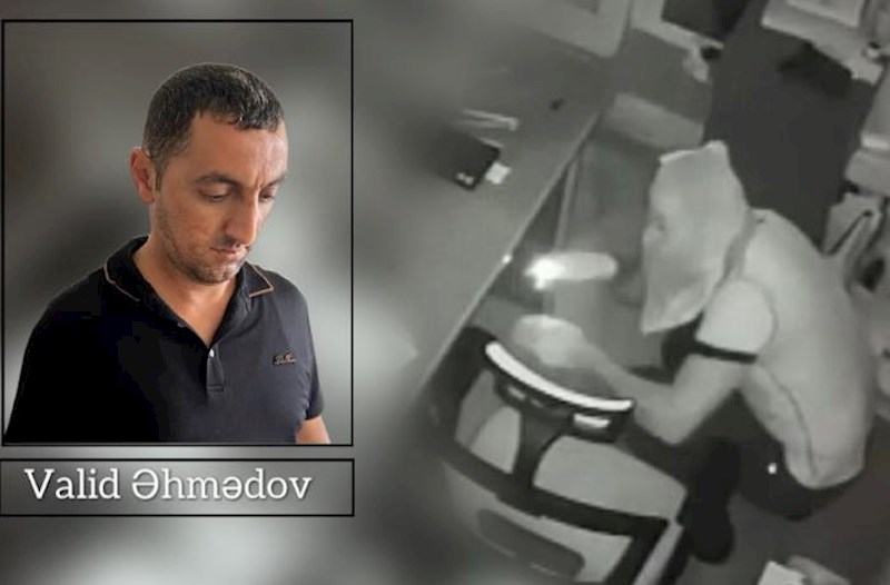 Mağazadan 20 min manata yaxın pulu belə oğurladı – Video