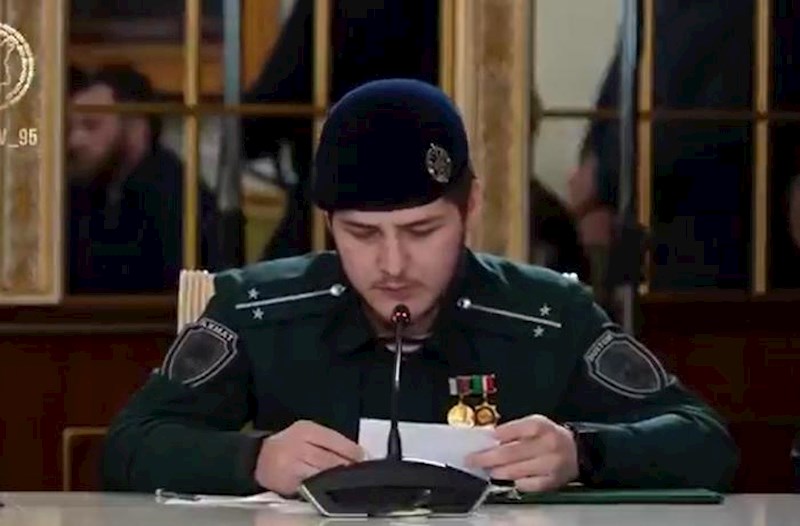 Kadırovun 19 yaşlı oğlunun bu görüntüləri müzakirələrə səbəb oldu – Video