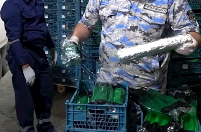 İrandan gələn “kahı” və “kərəviz”dən külli miqdarda narkotik çıxdı – Video