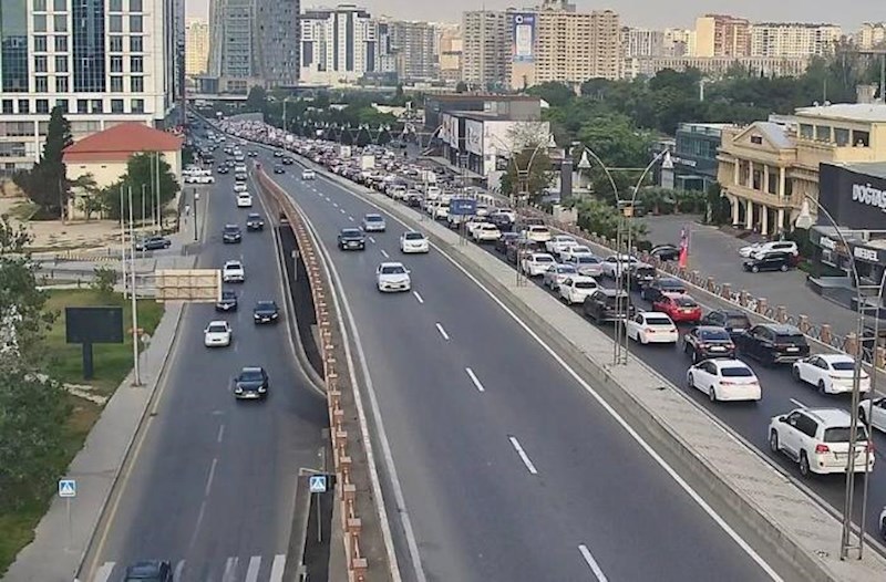 Hansı yollarda tıxac var? – Siyahı