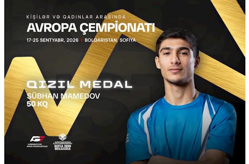 Boksçumuz Avropa çempionu oldu