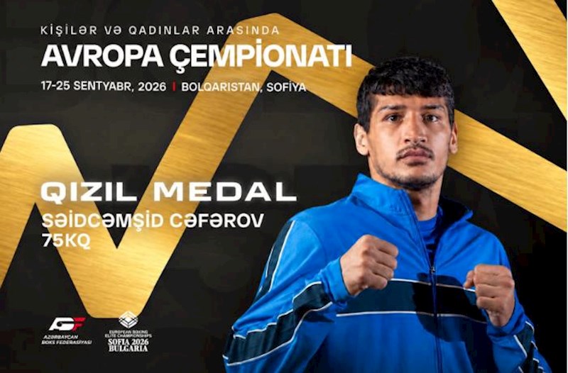 Daha bir boksçumuz Avropa çempionu oldu