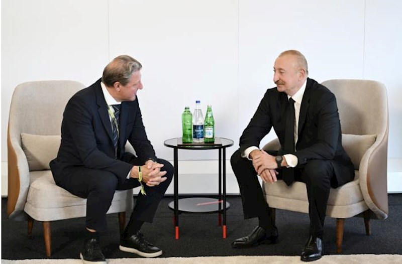 Prezident Aleksandr Oşpelti qəbul etdi – Fotolar