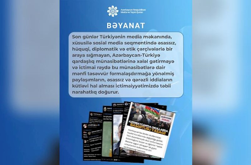 “Qarayaxma kampaniyasının təşkilatçılarının Azərbaycana girişi məhdudlaşdırıla bilər”