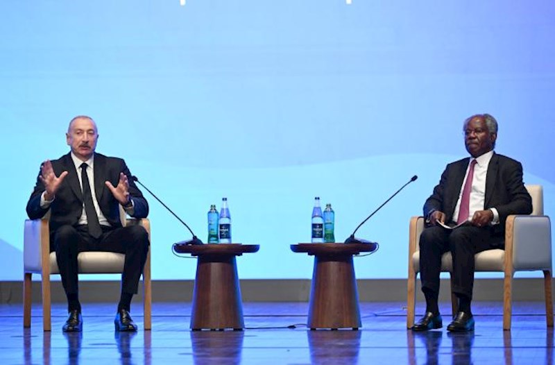 Prezident II Azərbaycan Beynəlxalq İnvestisiya Forumunda iştirak etdi – Video + Fotolar + Yenilənib 