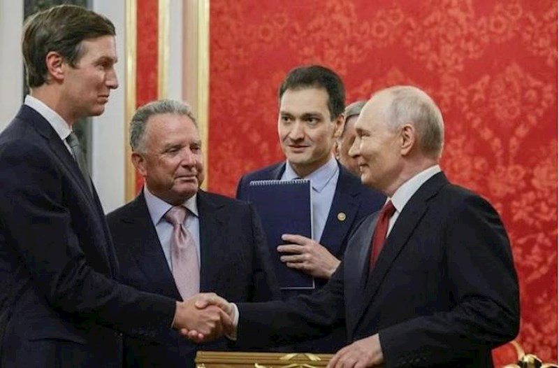 ABŞ nümayəndələri Putinlə Ukrayna müharibəsinin başa çatdırılmasını müzakirə edib